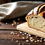 제과제빵 취업 시 필요한 포트폴리오 - **

"A bright, inviting close-up photo of a beautifully styled, healthy loaf of artisan bread. Focus...