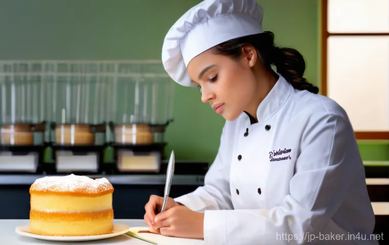 제과제빵 자격증 취득자의 연봉 차이 - Prompt 1: Aspiring Pastry Chef's Dream**