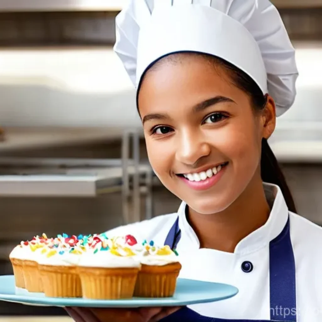 제과제빵 필기 시험 기출문제 정리 - **Prompt 1: Aspiring Patissier's Bright Future**
    A confident and elegant young female patissier,...