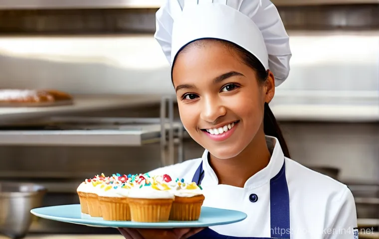 제과제빵 필기 시험 기출문제 정리 - **Prompt 1: Aspiring Patissier's Bright Future**
    A confident and elegant young female patissier,...